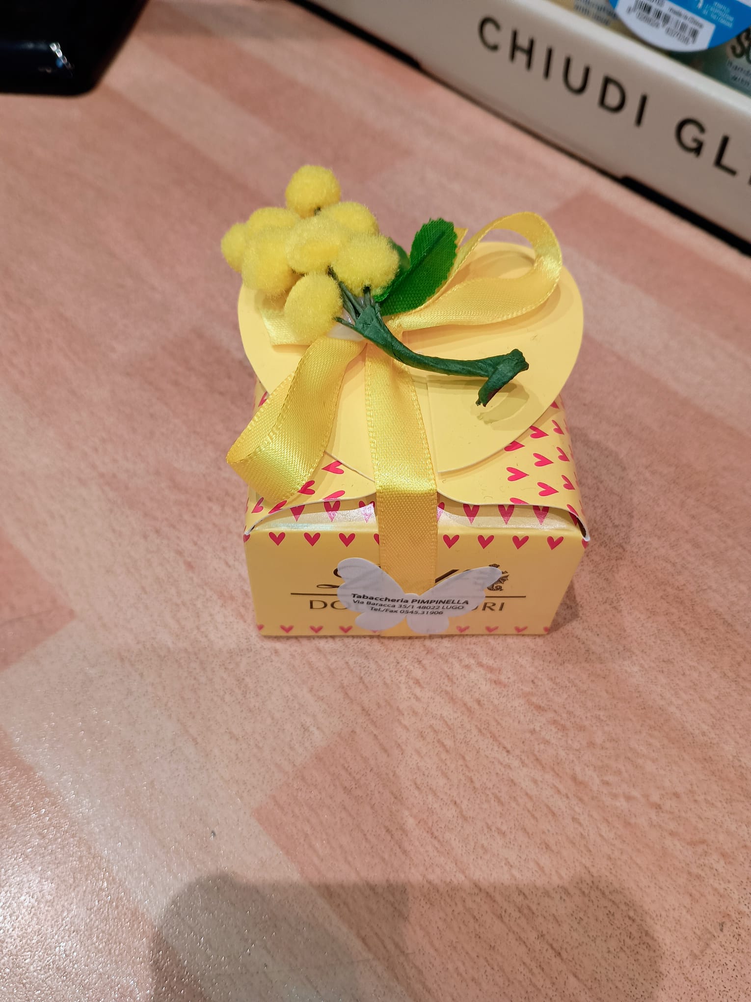 Scatolina Festa ella Donna